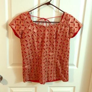 Gorgeous Ethnic Indian silk top